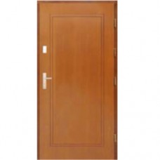 Venkovní vchodové dřevěné dveře Panelové DP-86