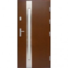 Venkovní vchodové dřevěné dveře Panelové DPI-2