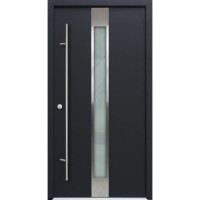 Ocelové/hliníkové domovní dveře DS92 - Motiv DS05